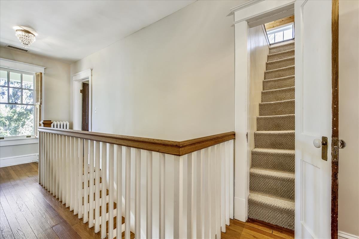 1313 Quincy St NE Washington DC  attic stairs